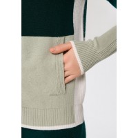 Джемпер на молнии с капюшоном Marc Andre Urban Block W25-00CH0714