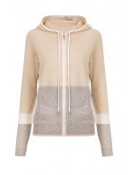 Джемпер на молнии с капюшоном Marc Andre Urban Block W25-00CH0614