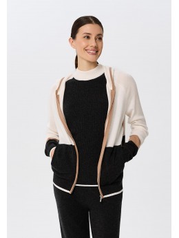 Джемпер на молнии с капюшоном Marc & Andre Urban Block W25-00CH0514