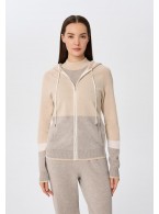 Джемпер на молнии с капюшоном Marc Andre Urban Block W25-00CH0614