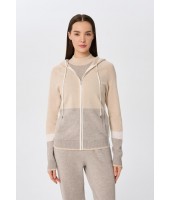 Джемпер на молнии с капюшоном Marc Andre Urban Block W25-00CH0614