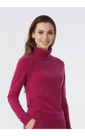Свитер-водолазка Marc & Andre Braided Elegance W24-00CH0318