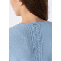 Джемпер с V-образным вырезом Marc Andre Braided Elegance W24-00CH0416