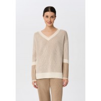 Джемпер с V-образным вырезом Marc Andre Ribbed Rhythm W25-00CH0816