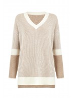 Джемпер с V-образным вырезом Marc Andre Ribbed Rhythm W25-00CH0816