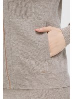 Джемпер на молнии с капюшоном Marc & Andre Layered Lines W26-00CH1114
