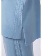 Джемпер с V-образным вырезом Marc Andre Braided Elegance W24-00CH0416