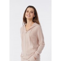 Джемпер на молнии с капюшоном Marc Andre Braided Elegance W24-00CH0214