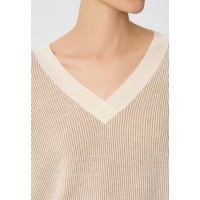 Джемпер с V-образным вырезом Marc Andre Ribbed Rhythm W25-00CH0816