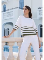 Джемпер с рукавом 3/4 Marc Andre Timeless harmony S25-00CC0819