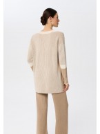 Джемпер с V-образным вырезом Marc Andre Ribbed Rhythm W25-00CH0816