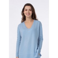 Джемпер с V-образным вырезом Marc Andre Braided Elegance W24-00CH0416