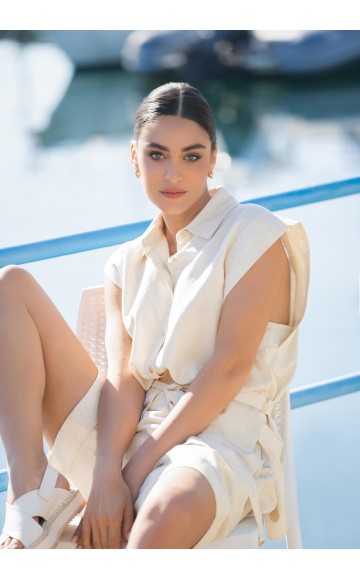 Блуза Marc & Andre Shiny Linen BR26-01-LB
