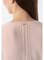 Джемпер с V-образным вырезом Marc Andre Braided Elegance W24-00CH0216