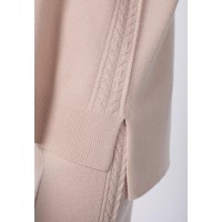 Джемпер с V-образным вырезом Marc Andre Braided Elegance W24-00CH0216