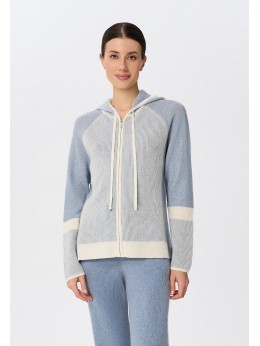 Джемпер на молнии с капюшоном Marc Andre Ribbed Rhythm W25-00CH0914