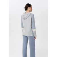 Джемпер на молнии с капюшоном Marc Andre Ribbed Rhythm W25-00CH0914