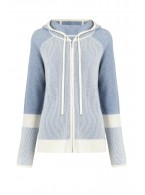Джемпер на молнии с капюшоном Marc Andre Ribbed Rhythm W25-00CH0914