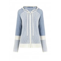 Джемпер на молнии с капюшоном Marc Andre Ribbed Rhythm W25-00CH0914