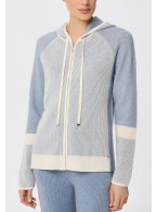 Джемпер на молнии с капюшоном Marc Andre Ribbed Rhythm W25-00CH0914