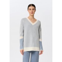 Джемпер с V-образным вырезом Marc Andre Ribbed Rhythm W25-00CH0916