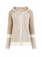 Джемпер на молнии с капюшоном Marc & Andre Ribbed Rhythm W25-00CH0814