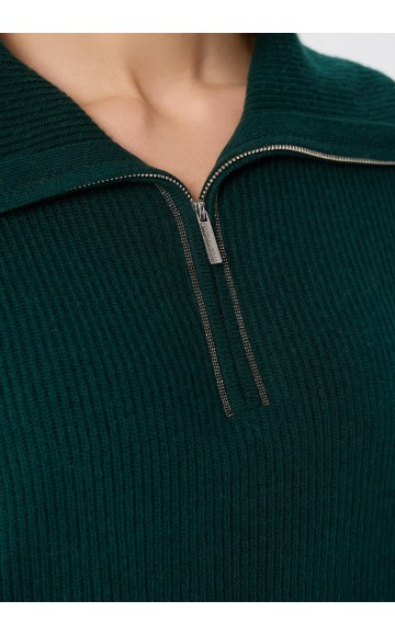 Свитер с воротником на молнии Marc Andre Quiet Motion W25-00CH0323