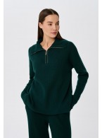 Свитер с воротником на молнии Marc Andre Quiet Motion W25-00CH0323