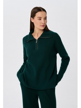 Свитер с воротником на молнии Marc Andre Quiet Motion W25-00CH0323