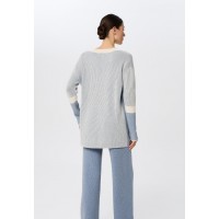 Джемпер с V-образным вырезом Marc Andre Ribbed Rhythm W25-00CH0916