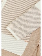 Джемпер на молнии с капюшоном Marc & Andre Ribbed Rhythm W25-00CH0814