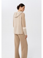 Джемпер на молнии с капюшоном Marc & Andre Ribbed Rhythm W25-00CH0814