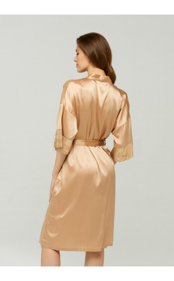 Кимоно длинное Marc & Andre Silk Caramel S22-00SS101-L