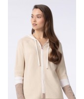 Джемпер на молнии с капюшоном Marc Andre Creative Hues W24-00CH0514