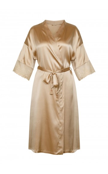 Кимоно длинное Marc & Andre Silk Caramel S22-00SS101-L