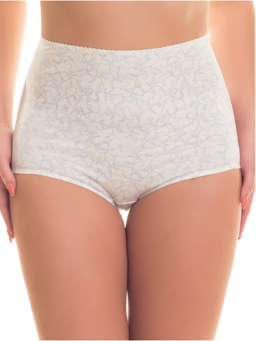 Трусы Valmira 2930 Молоко с голубым