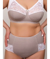 Трусы Valmira 2911 Кофейный в горошек Трусы Valmira 2911 Кофейный в горошек