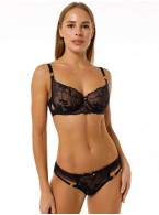 Трусы Coquette Revue PAPILLON 61123 Черный