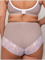 Трусы Valmira 2911 Кофейный в горошек