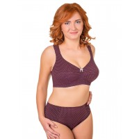 Трусы Valmira 2929 Вино в крапинку