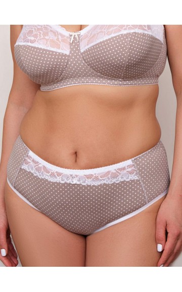 Трусы Valmira 2955 Кофейный в горошек