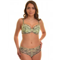 Трусы Valmira 3354 Салатовый с графитом