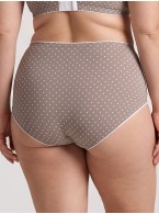 Трусы Valmira 2918 Кофейный в горошек