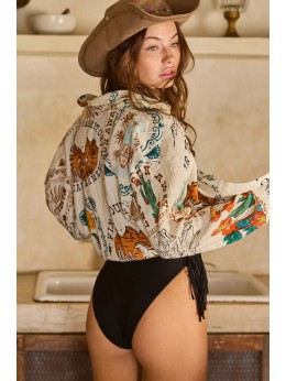 Туника пляжная Aqua Bendita Keshi AB_17747