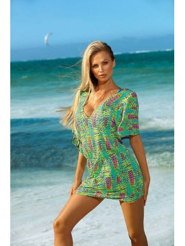 Туника пляжная Aquarilla зеленый Multicolor Aqua_Pareo/W2