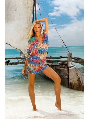 Туника пляжная Aquarilla синий Multicolor Aqua_Pareo/W3