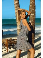 Туника пляжная Aquarilla черно-белый Multicolor Aqua_Pareo/Z1