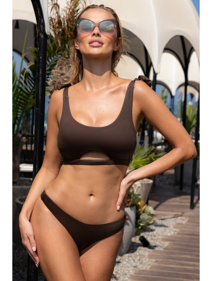 Купальник Aquarilla коричневый Arina Aqua_428