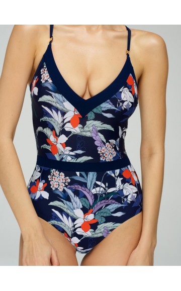 Сплошной купальник Marc Andre Enhanced Bloom L2210-381