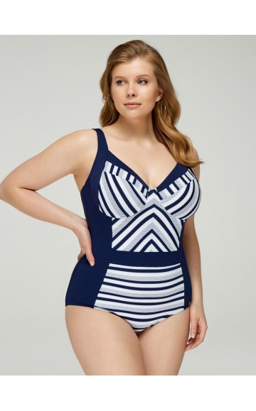 Сплошной купальник Marc Andre Striped Up L2216-P-511